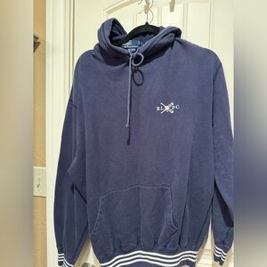 Vintage Polo Ralph Lauren Dark Blue Hoodie